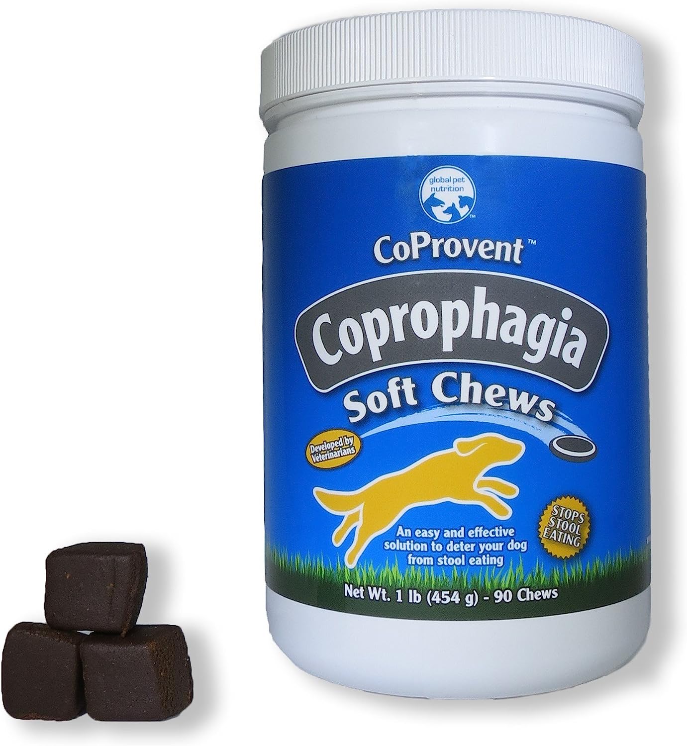 9. Global Pet Coprovent Coprophagia Soft Chews for Dogs
