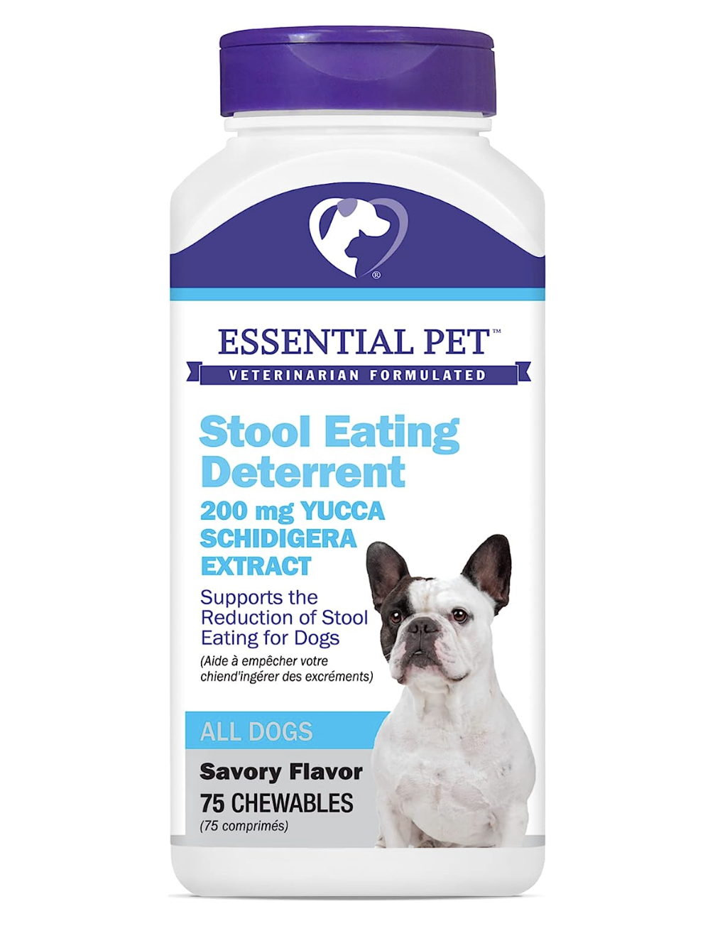 11. Stool Eating Deterrent with Yucca Schidigera Extract for Dogs
