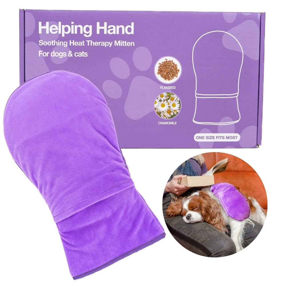 Image of Helping Hand Heat Therapy Glove: Soothe Your Dog’s Sore Joints with a Warm Massage