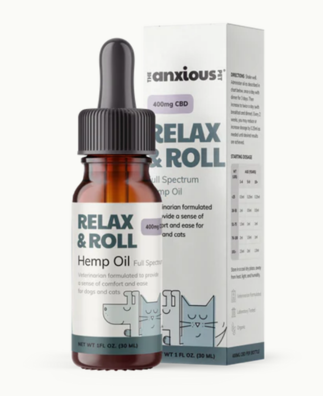 The Anxious Pet CBD Oil for Dogs