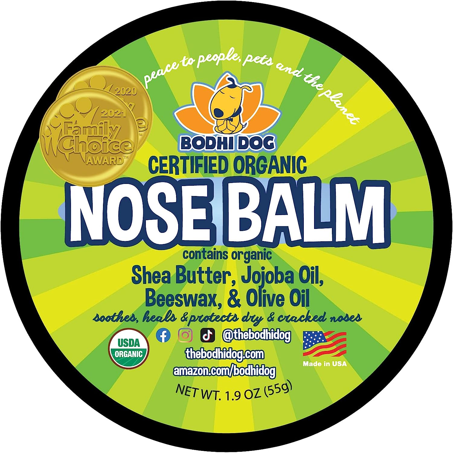 Bodhi Dog Organic Nose Balm for Dogs
