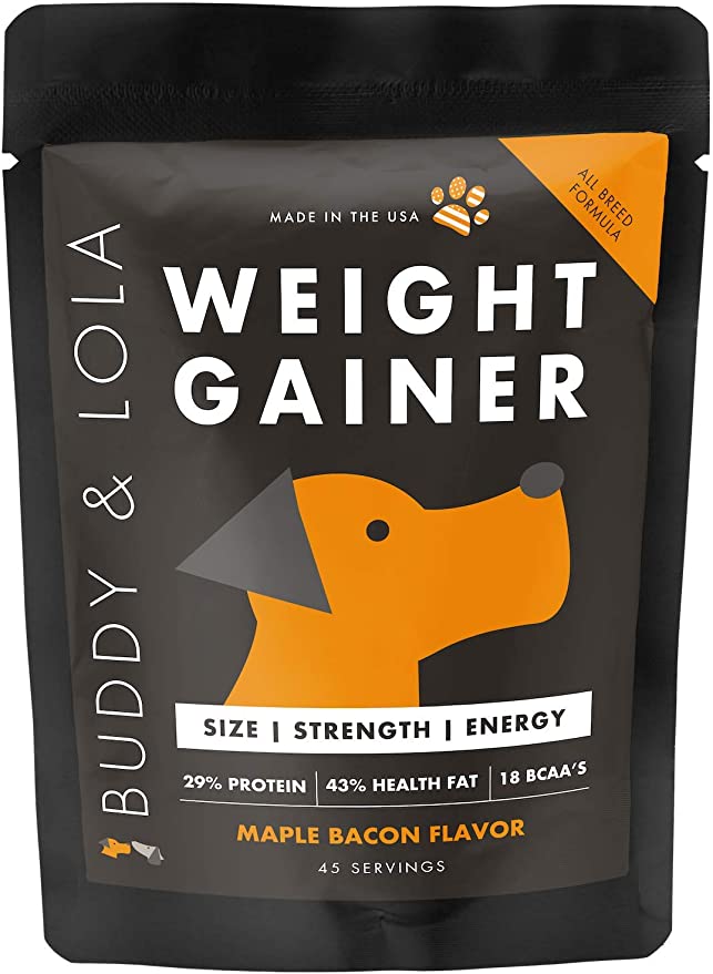 9. Buddy & Lola Dog Weight Gainer