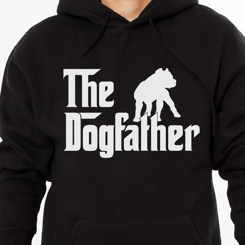 The Dog Father - Pit Bull Hoodie Black