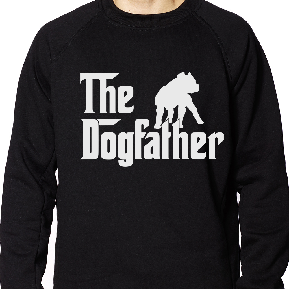 The Dog Father - Pit Bull Sweatshirt Black