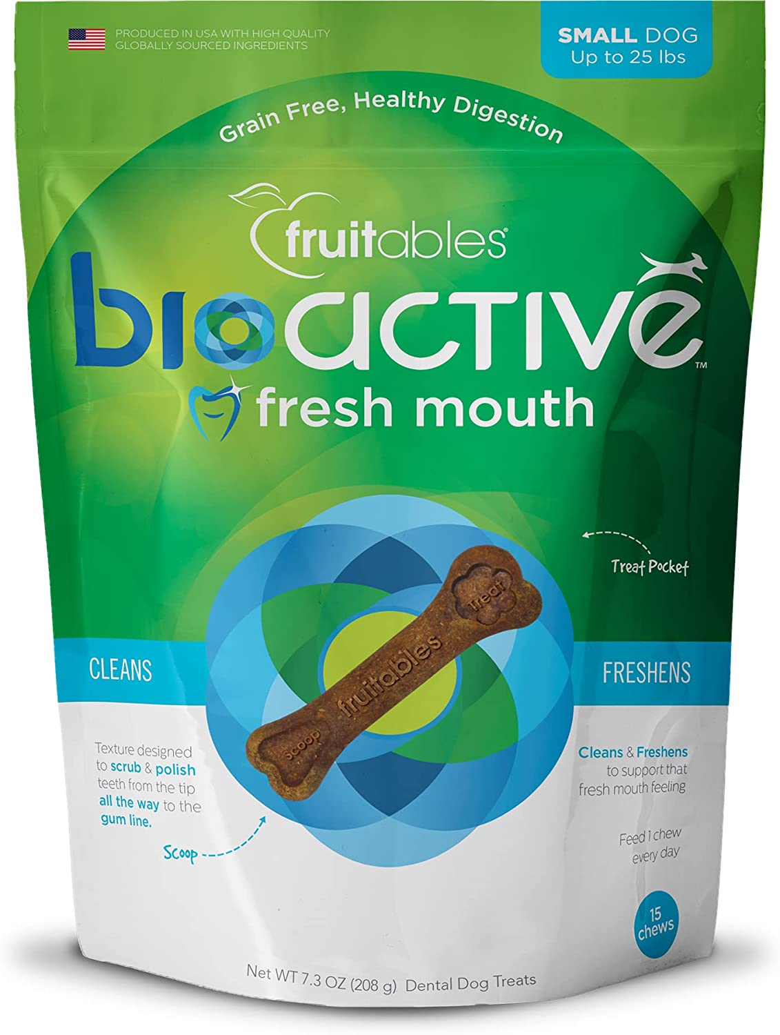 Fruitables Bioactive Fresh Mouth Dental Chews