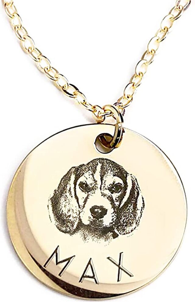 Personalized dog necklace