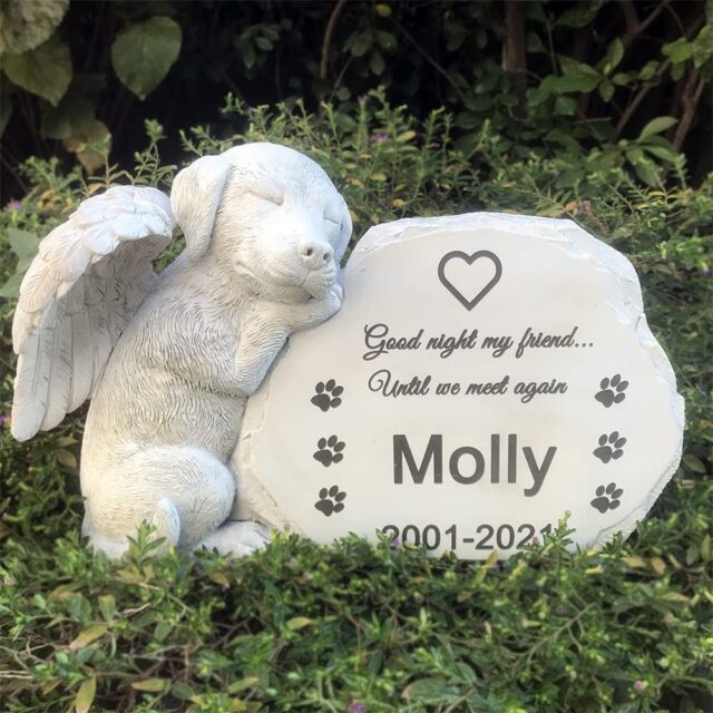 Pet Angel Custom Grave Marker