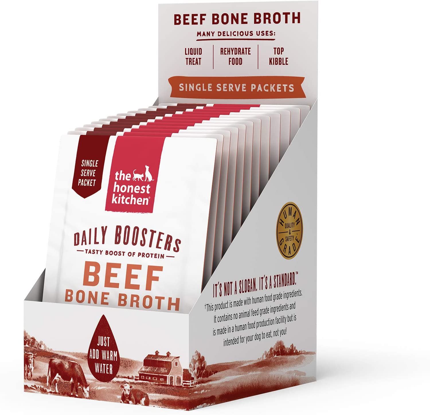 The Honest Kitchen Daily Boosters: Instant Beef Bone Broth