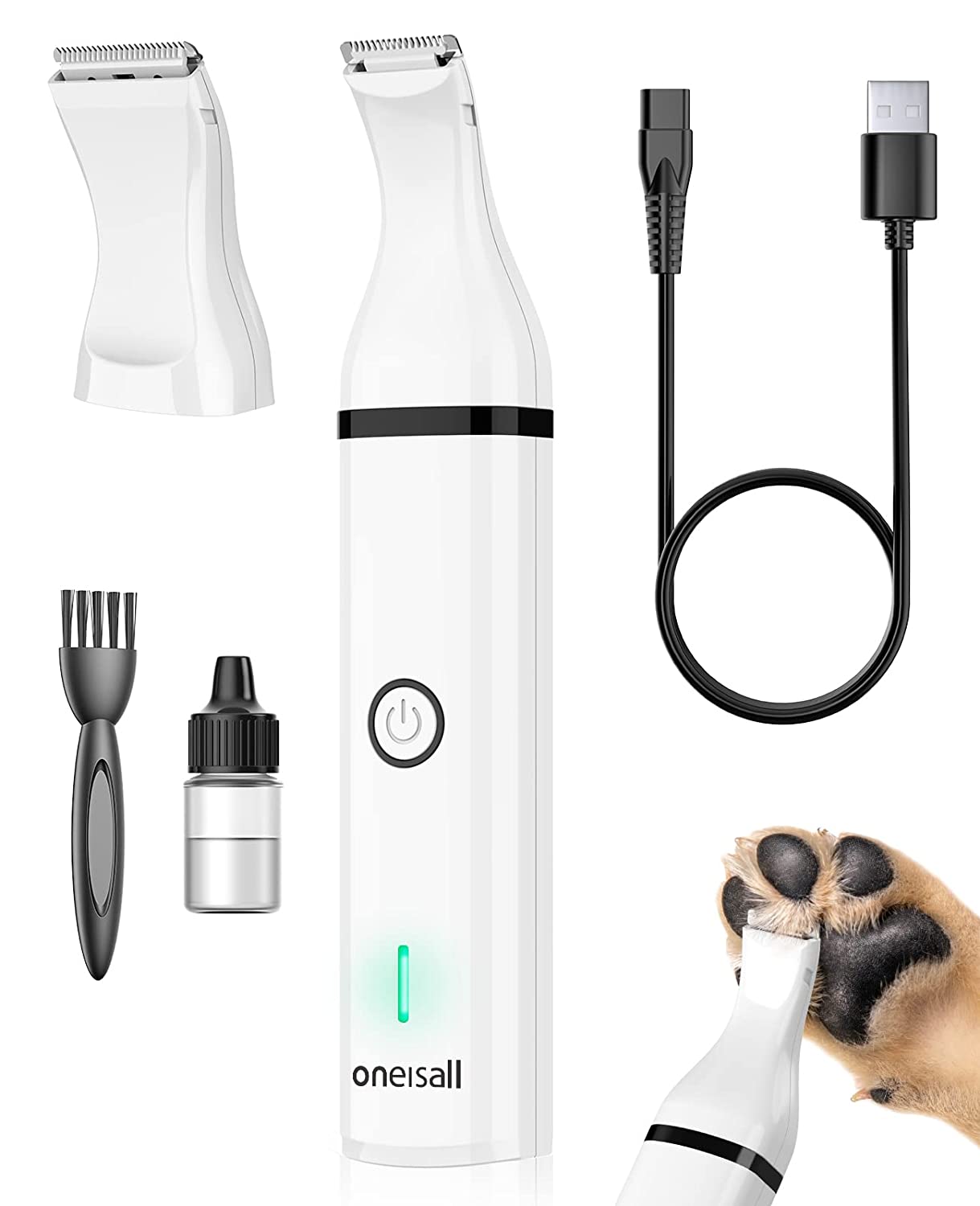 oneisall Dog Clippers with Double Blades