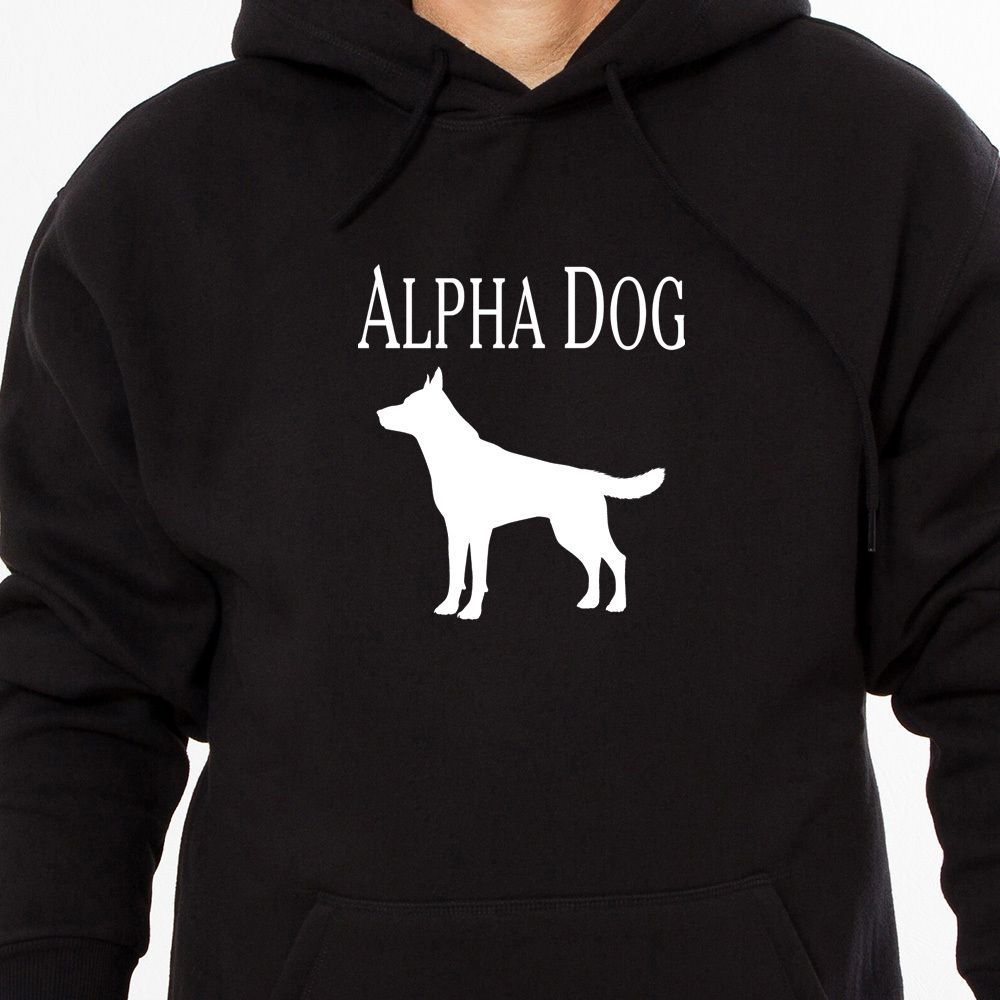 Alpha Dog Hoodie Black