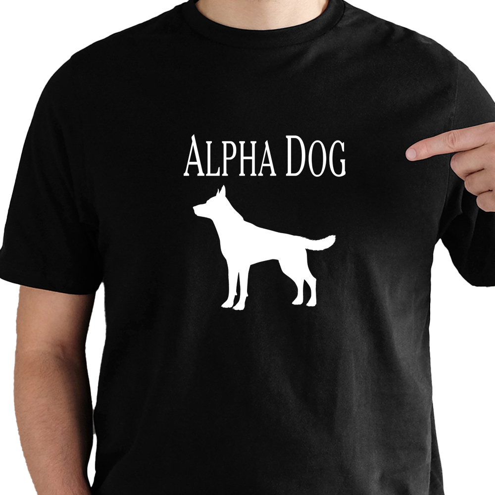 Alpha Dog Premium Tee Black