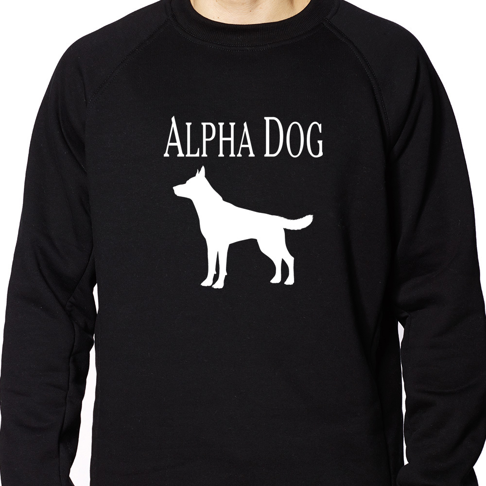 Alpha Dog Sweatshirt Black