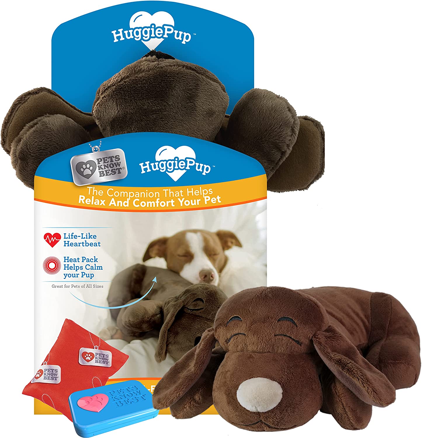 5. HuggiePup by Pets Know Best - Cuddly Puppy Behavioral Aid Toy
