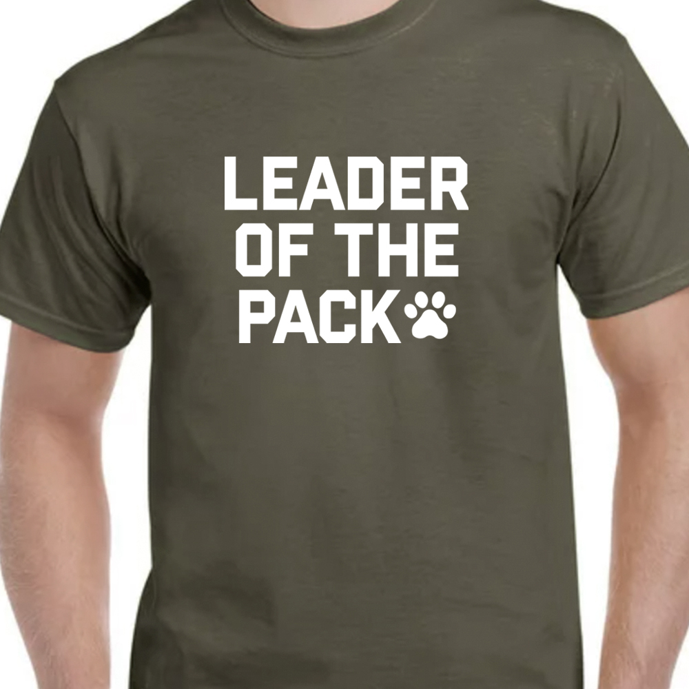 Leader Of The Pack Premium Tee Military Green