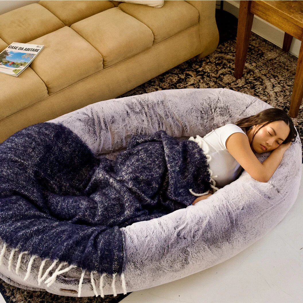 1. PLUFL Human Dog Bed