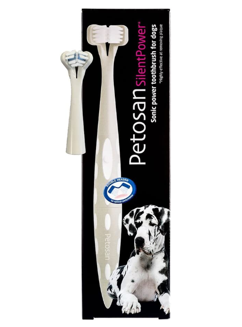 2. Petosan Silent Power Electric Toothbrush for Dogs