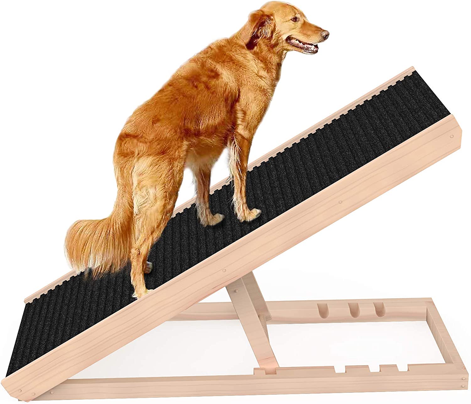 6. SASRL Adjustable Pet Ramp