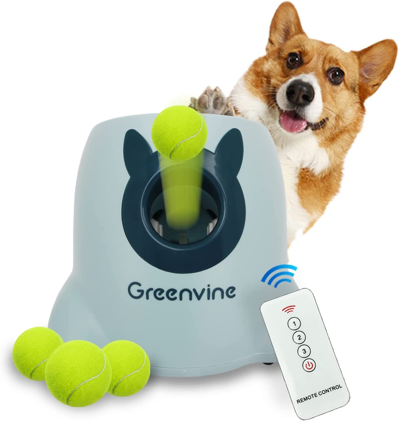 Greenvine Automatic Dog Interactive Ball Thrower
