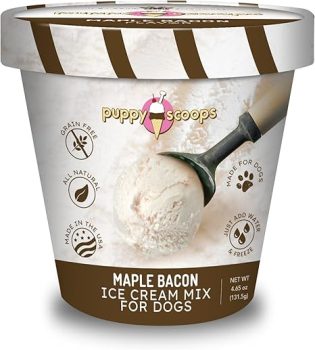 Dog Ice Cream Mix (Maple Bacon Flavor)