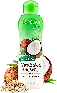 TropiClean Medicated Dog Shampoo for Allergies and Itching