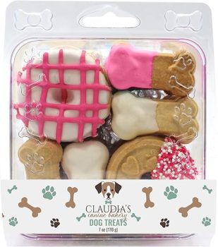 Claudia's Canine Bakery Pink Passion Assortment of Gourmet Dog Cookies
