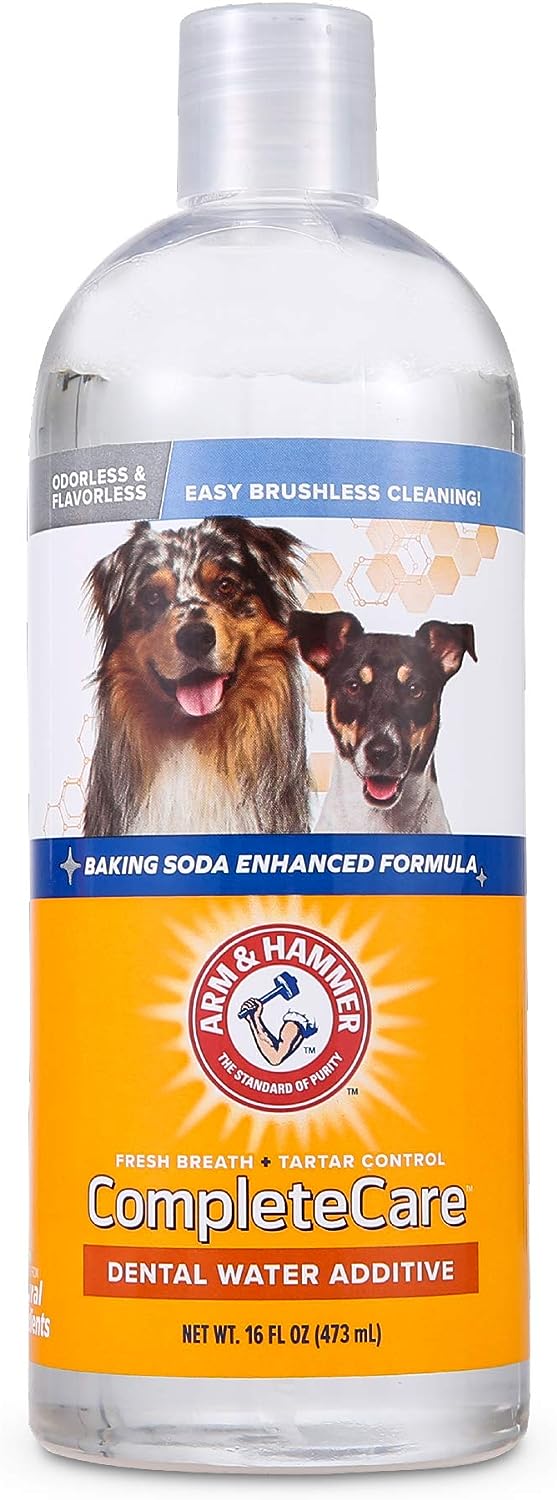 Arm & Hammer Complete Care Fresh Dental Water Additive for Dogs and Cats