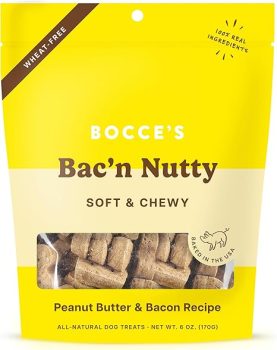 Bocce’s Bakery Bac’n Nutty Dog Treats