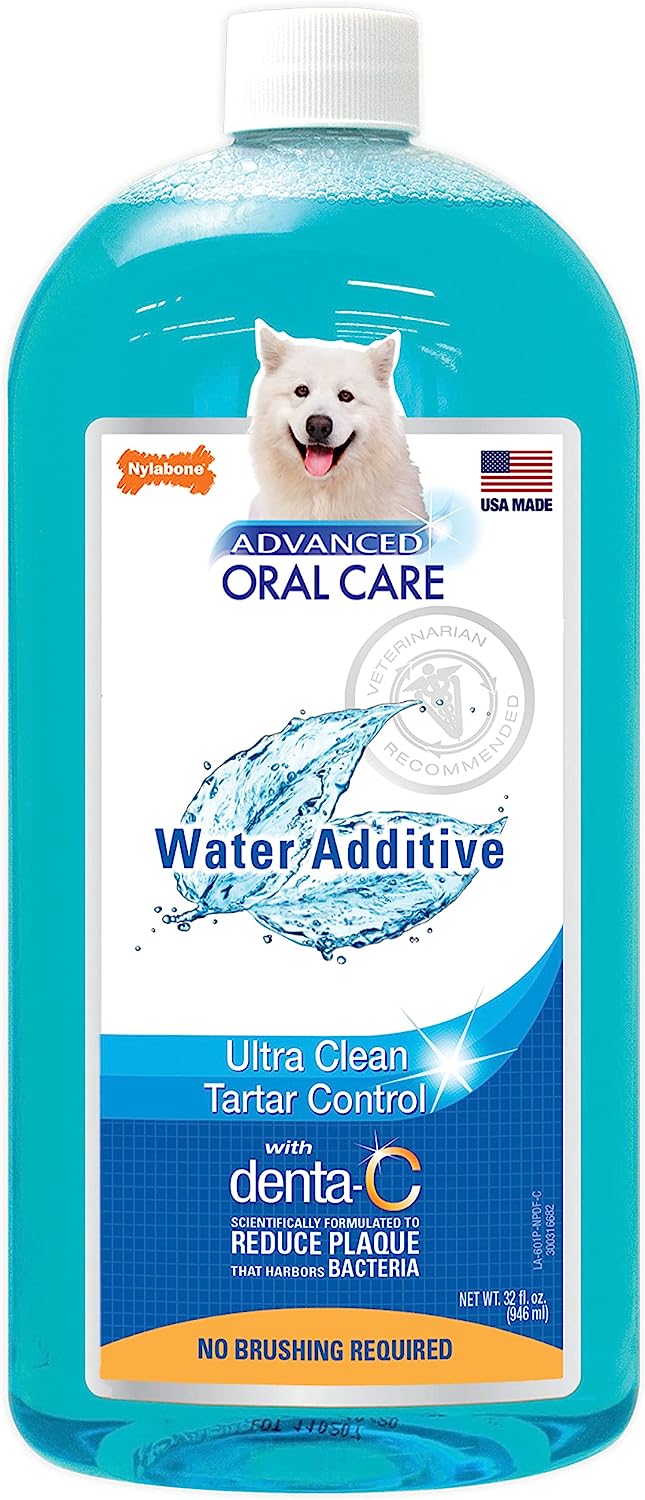 Nylabone Advanced Oral Care Dog Water Additive for Dental Care
