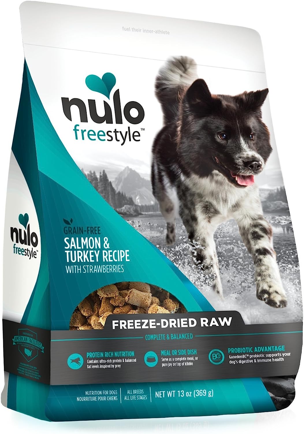 Nulo Freestyle Freeze-Dried Raw Salmon & Turkey