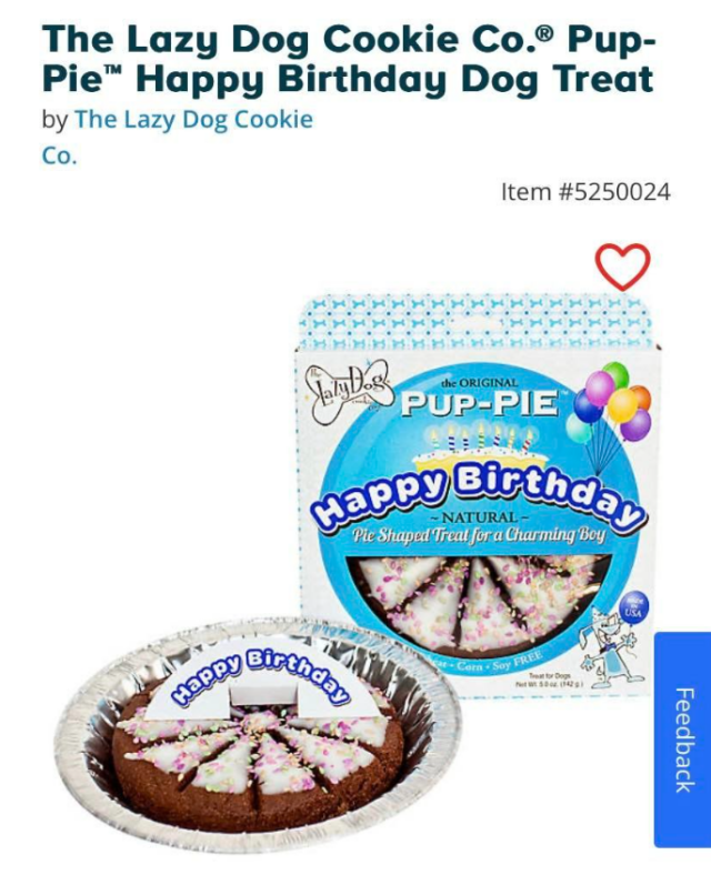Dog birthday cake recalled