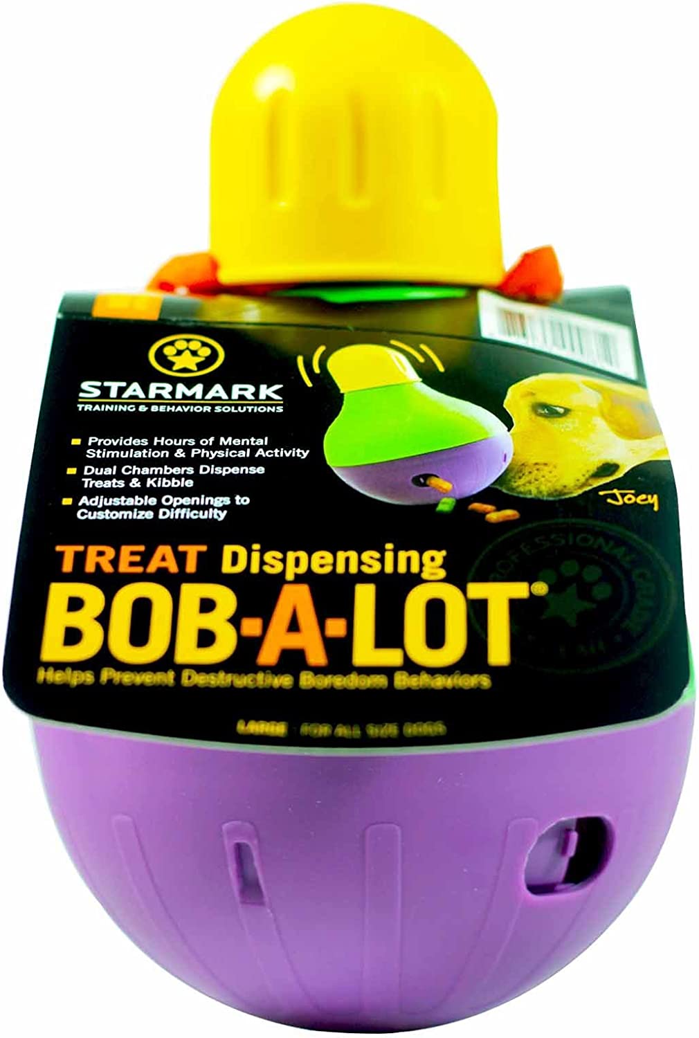 Starmark Bob-A-Lot Interactive Pet Toy