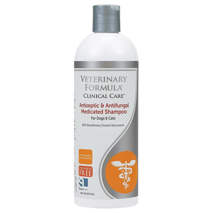 Veterinary Formula Clinical Care Antiseptic and Antifungal Medicated Shampoo