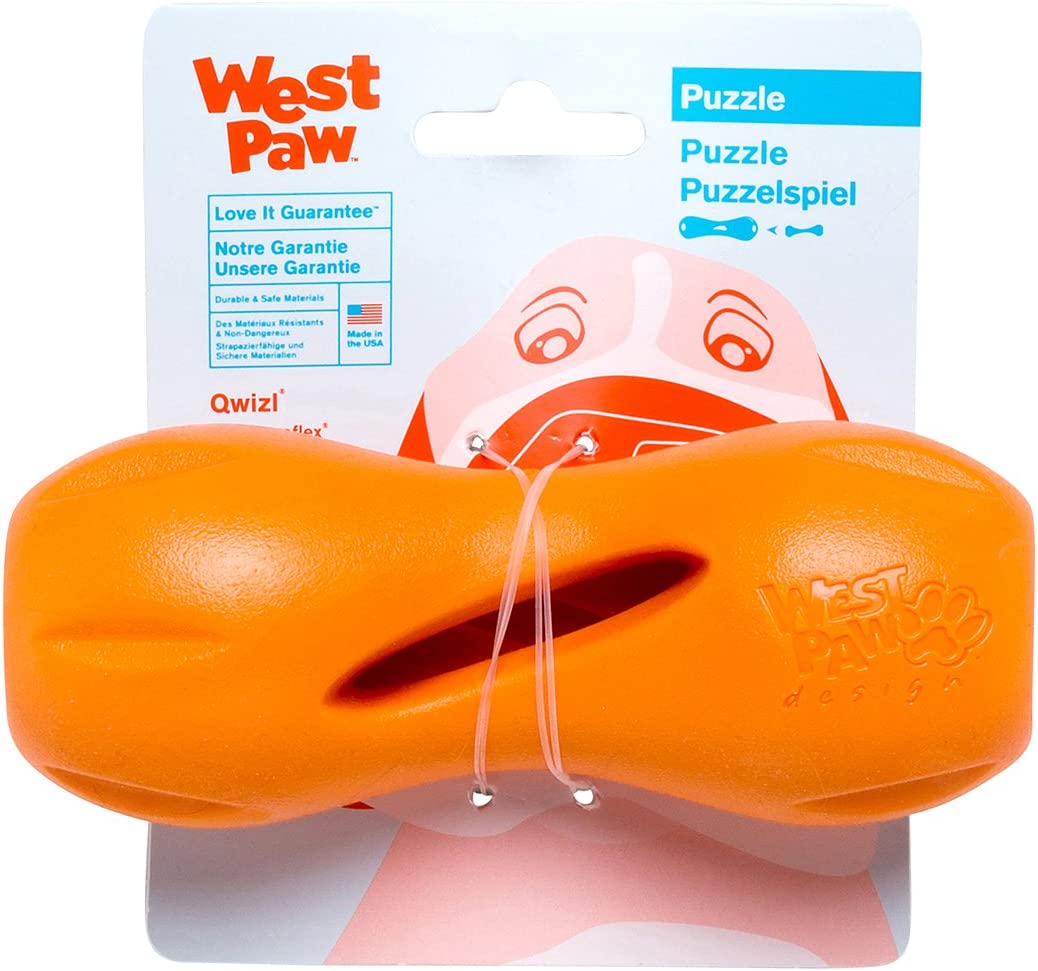 West Paw Zogoflex Qwizl Puzzle Treat Toy