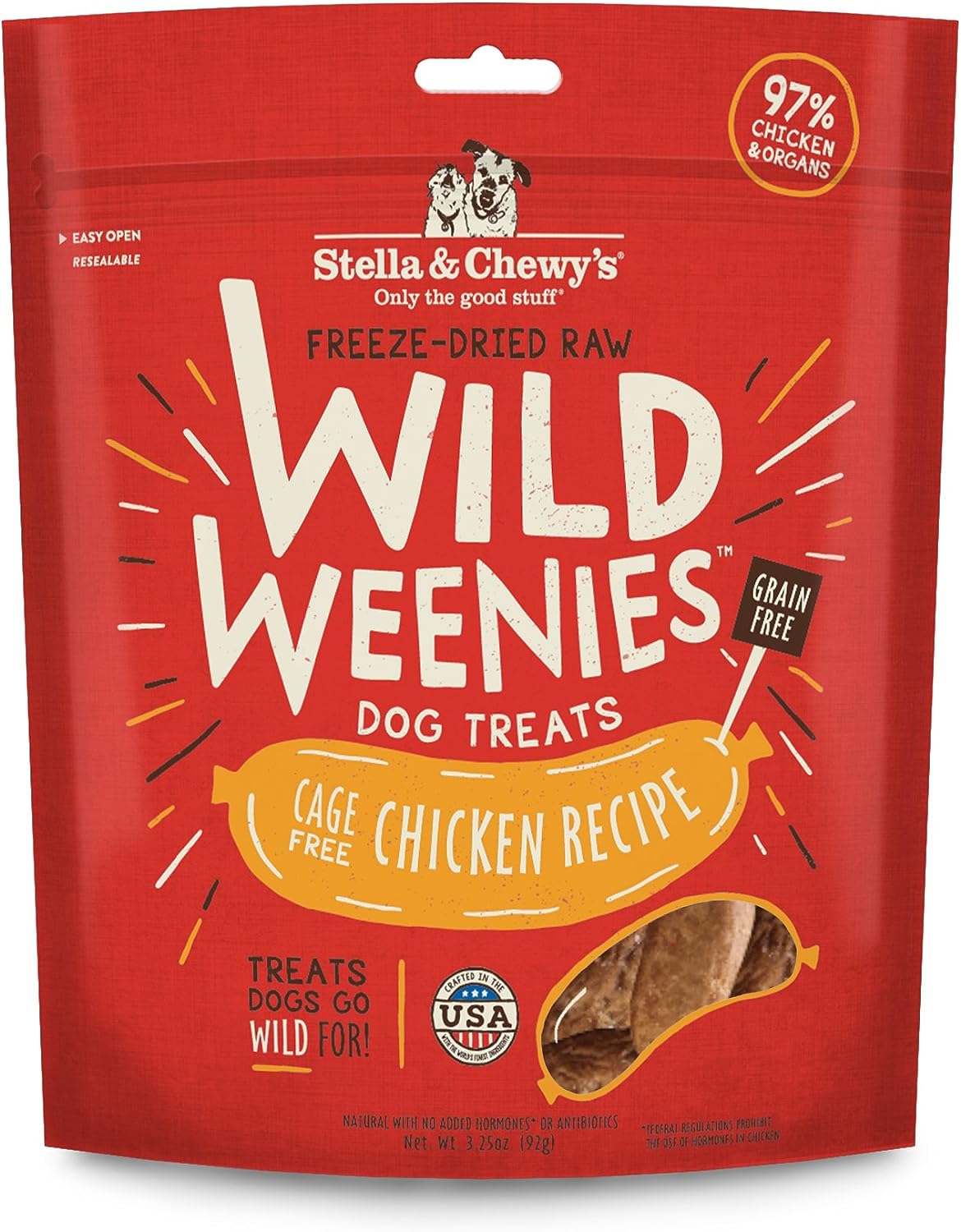 Stella & Chewy’s Freeze-Dried Raw Wild Weenies Dog Treats