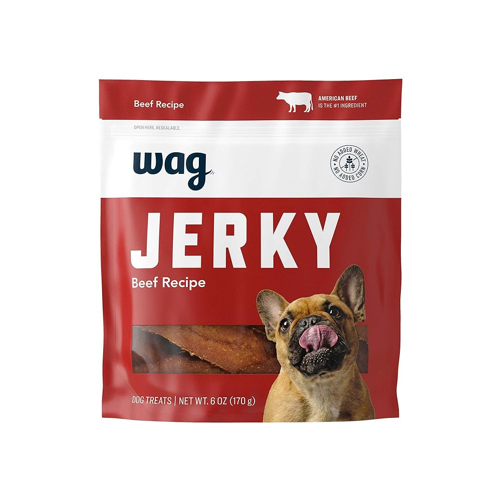 Amazon Brand - Wag Soft & Tender American Jerky Dog Treats