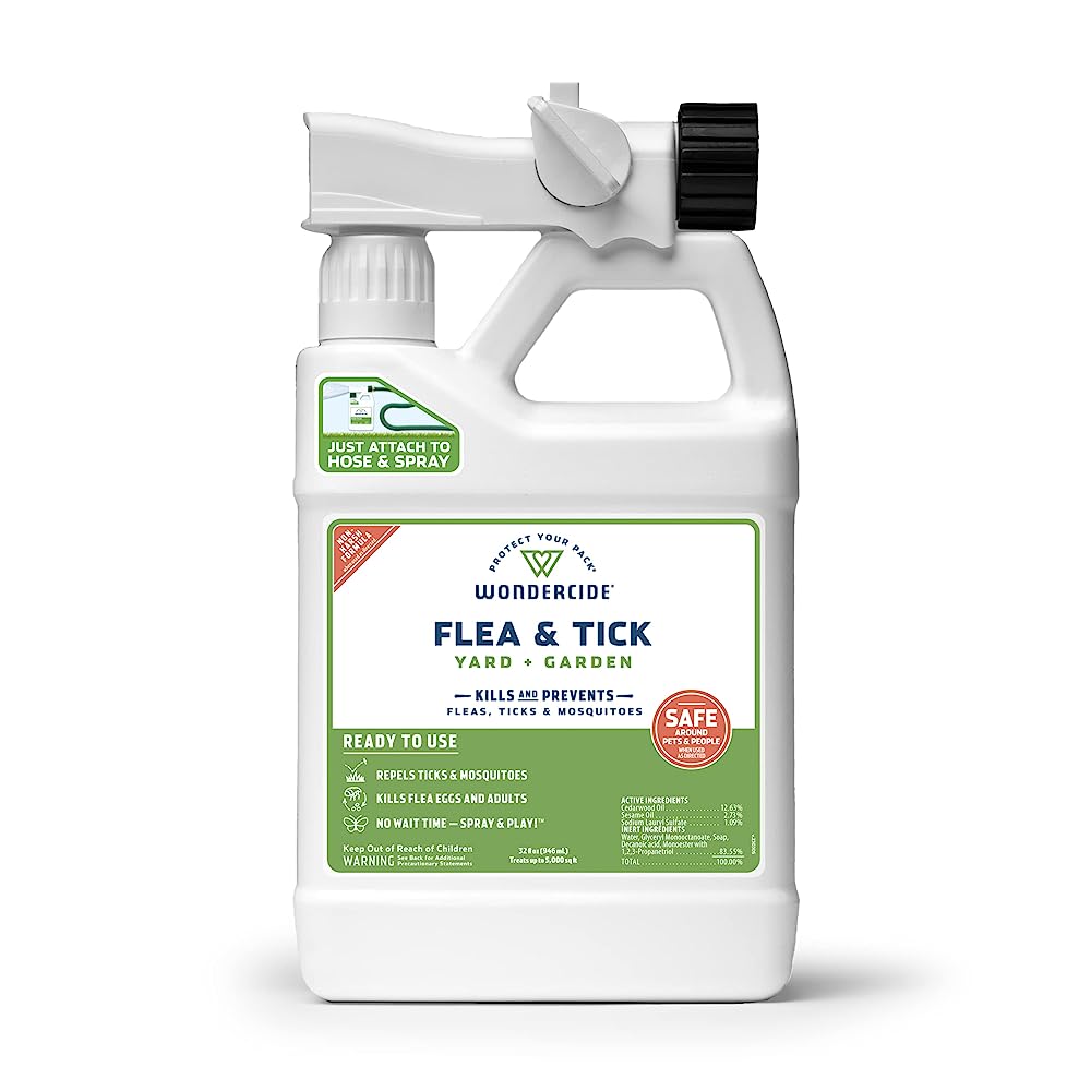 Wondercide - Ready to Use Flea, Tick, and Mosquito Yard Spray