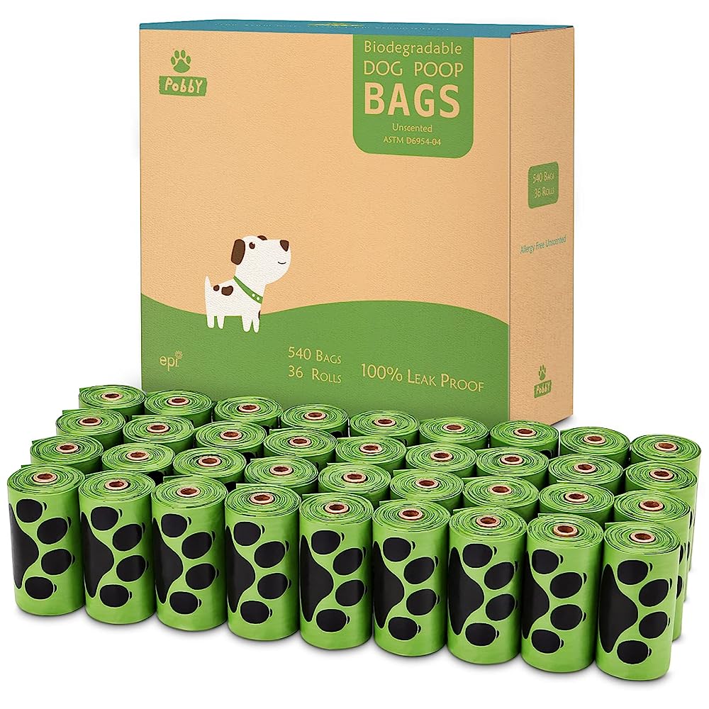 thumbnail image 2 of 1000 Blue Scented Dog Poop Bags – Waste Bags For Dogs & Cats (Made In USA) 2 of 4