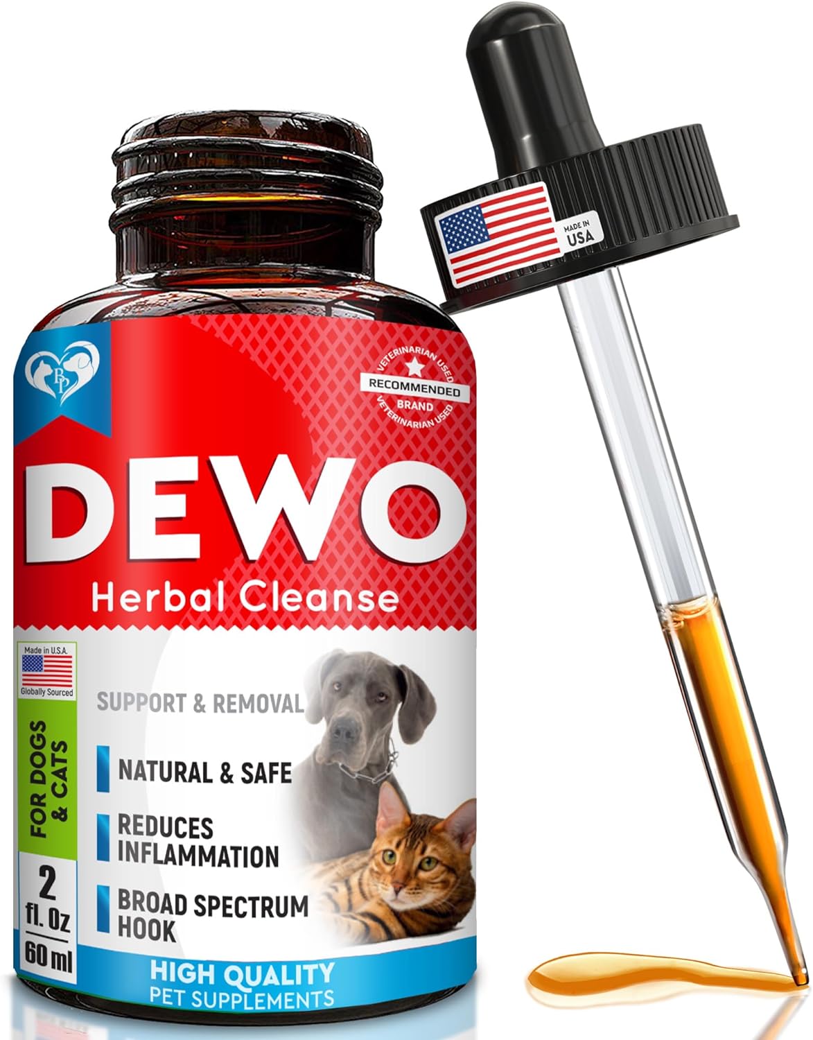Dewo Herbal Cleanse for Cats & Dogs