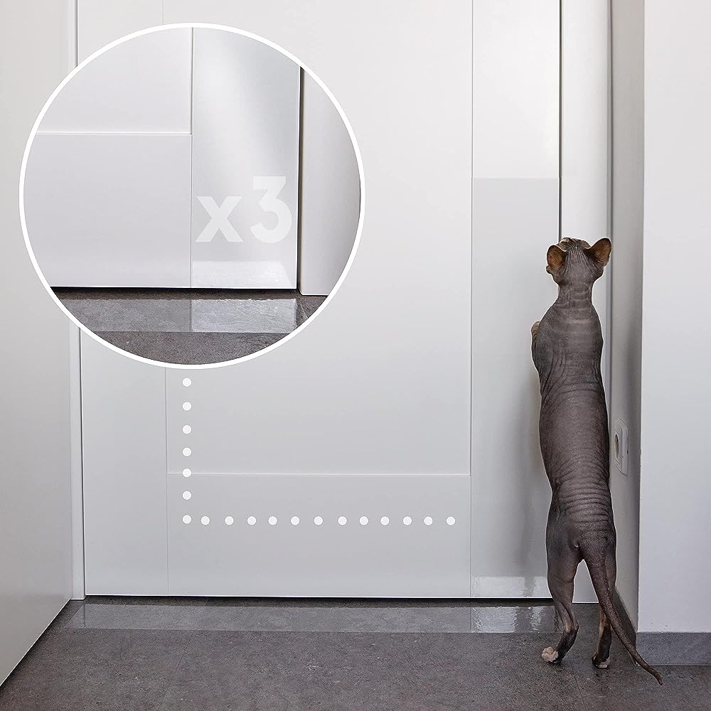 Door Protector from Dog Scratching, Clear Heavy Duty Flexible Door Claw  Shield, Anti-Scratch Guard for Furniture, Window, Wall – cat Scratch  Furniture