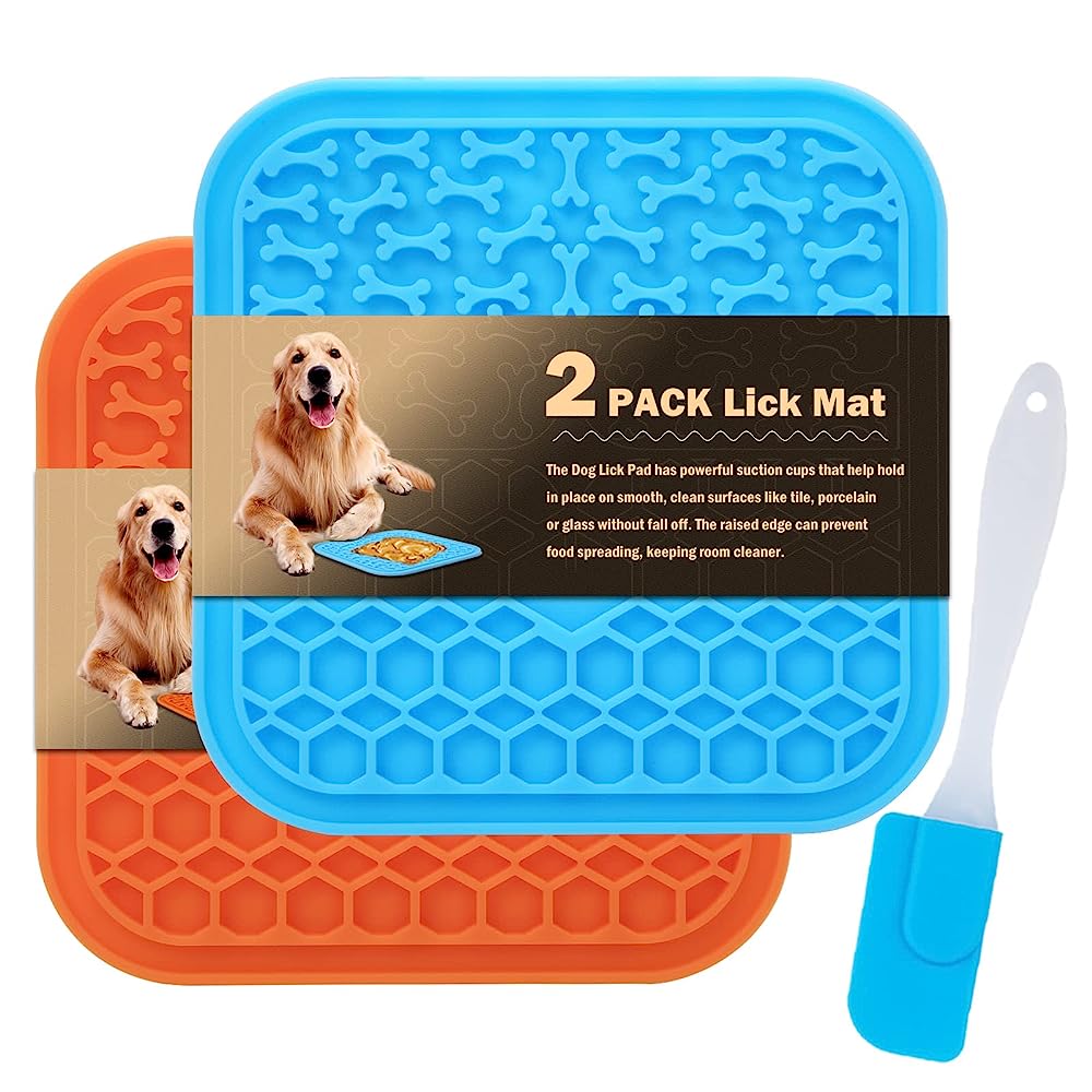 Ultimate Enrichment Bundle  Mighty Paw Dog Lick Bowl + Dog Lick Pad +