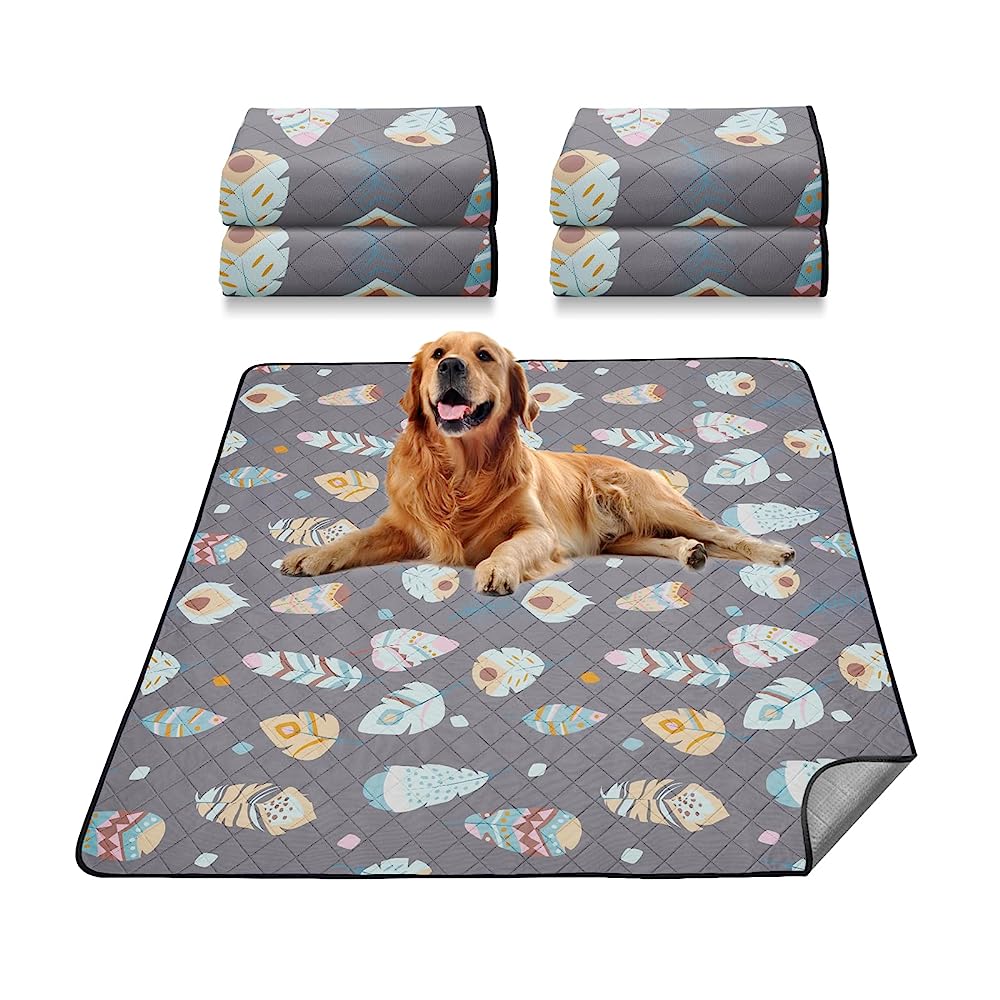 Dog Pee Pads Powerful Water Absorption Diaper Washable Puppy Training Pad  For Indoor Sofa Car Seat Pet Bed Mat Pet Accessories
