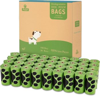 Dog Poop Bags Rolls 540 Count