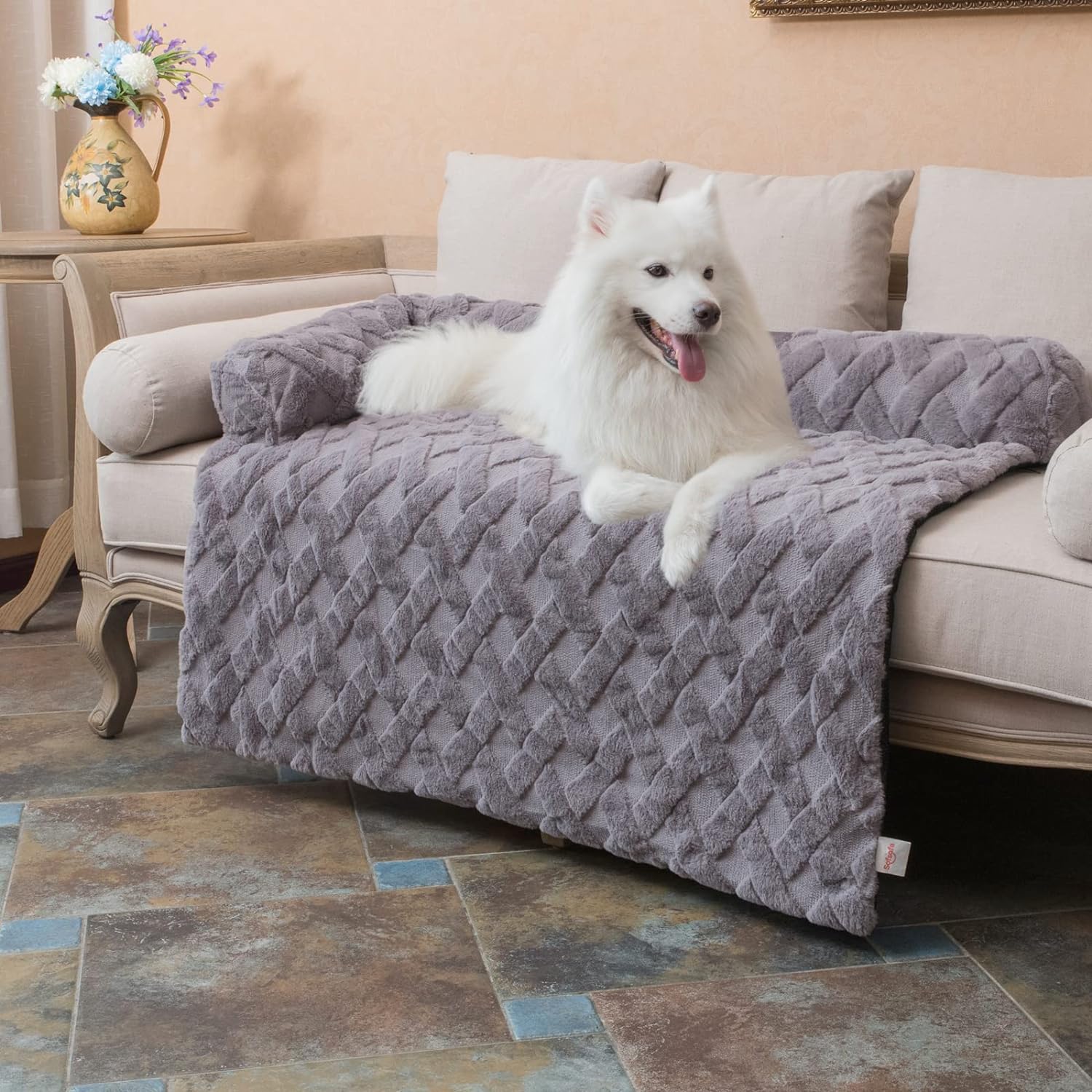 Sofsafe Calming Dog Bed Pet Couch Protector 