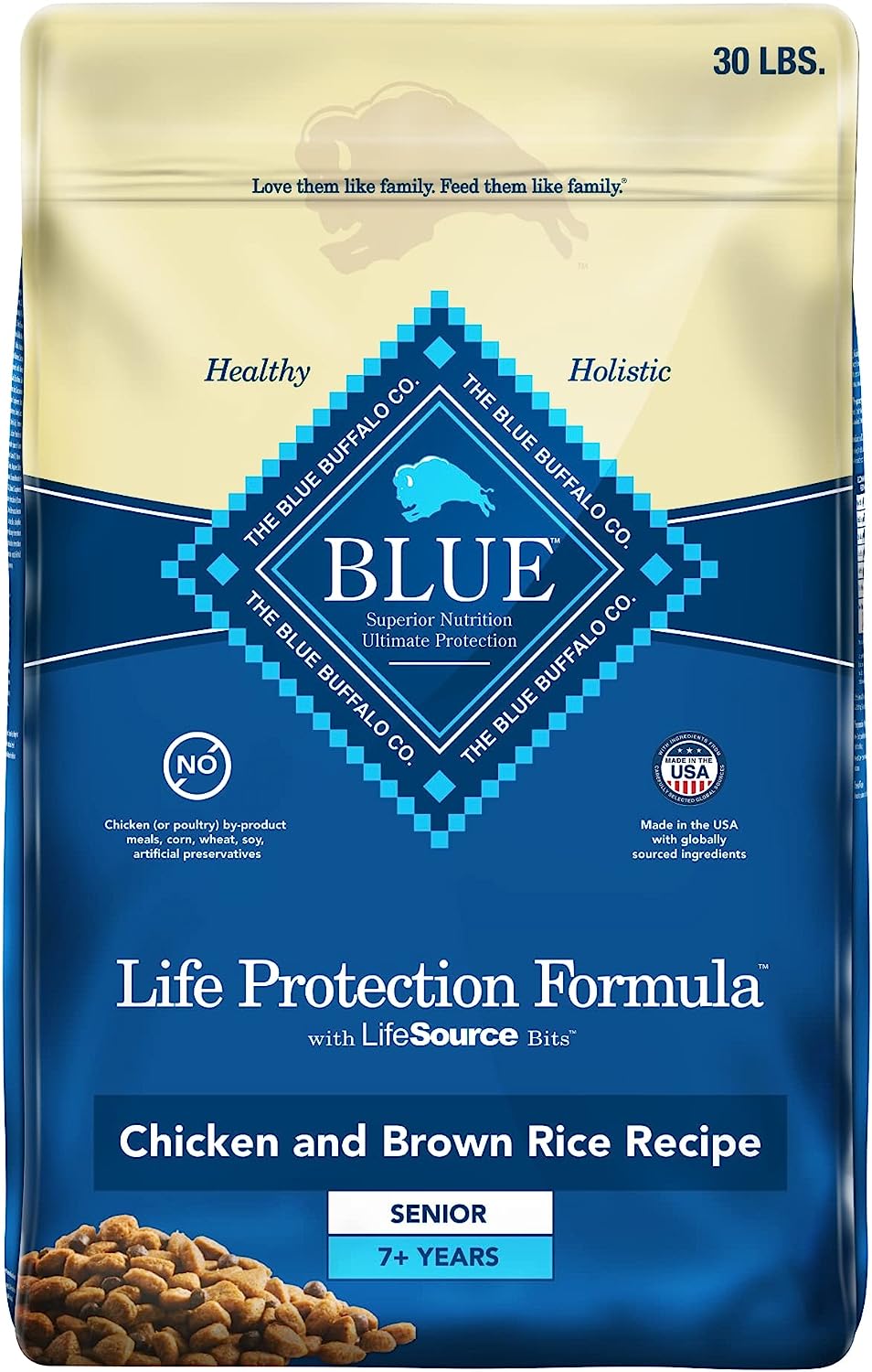 Blue Buffalo Life Protection Dog Food for Senior Dogs