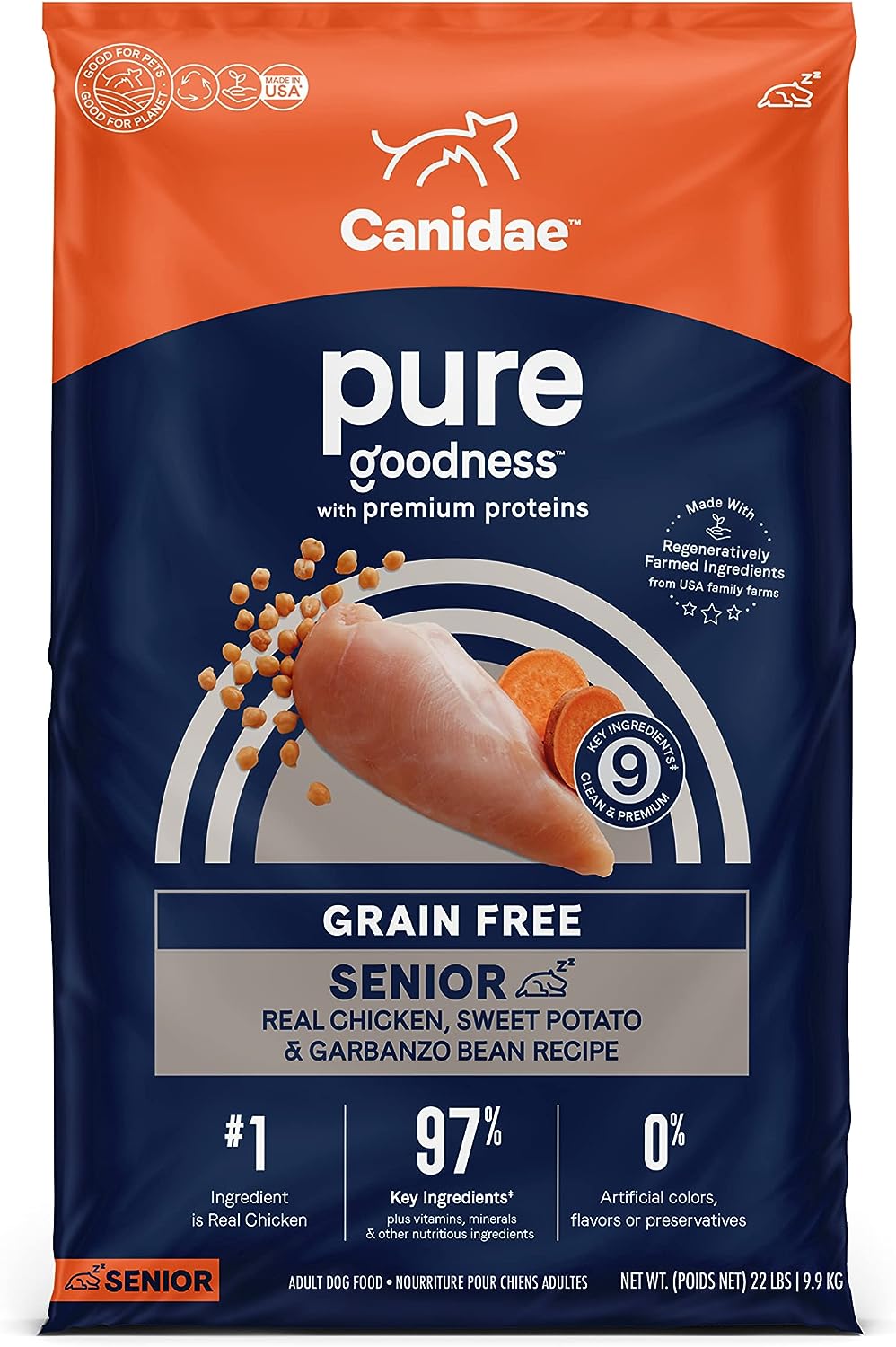 Canidae Pure Limited Ingredient Senior Dry Dog Food