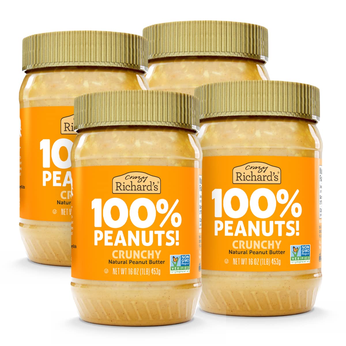 Crazy Richard's 100% All-Natural Crunchy Peanut Butter