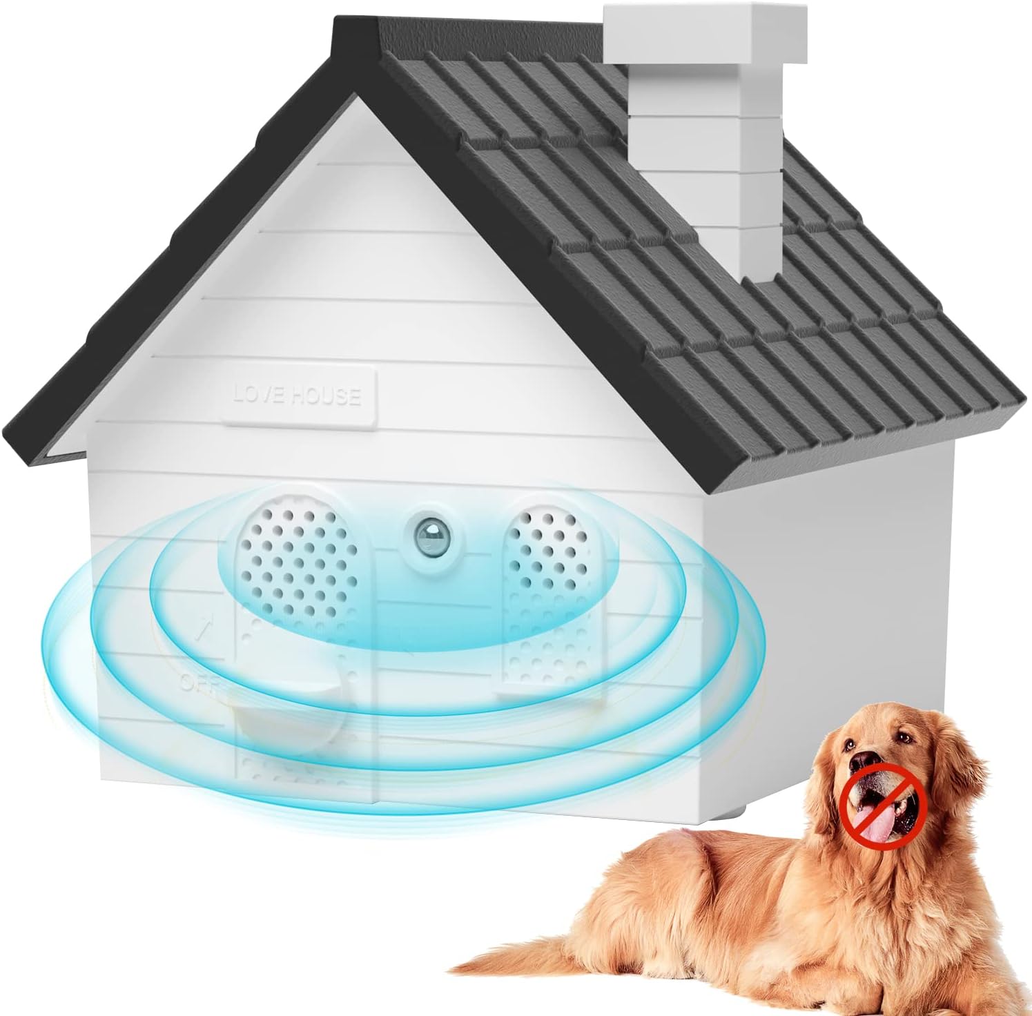EasyULT Anti Barking Device Outdoor and Indoor