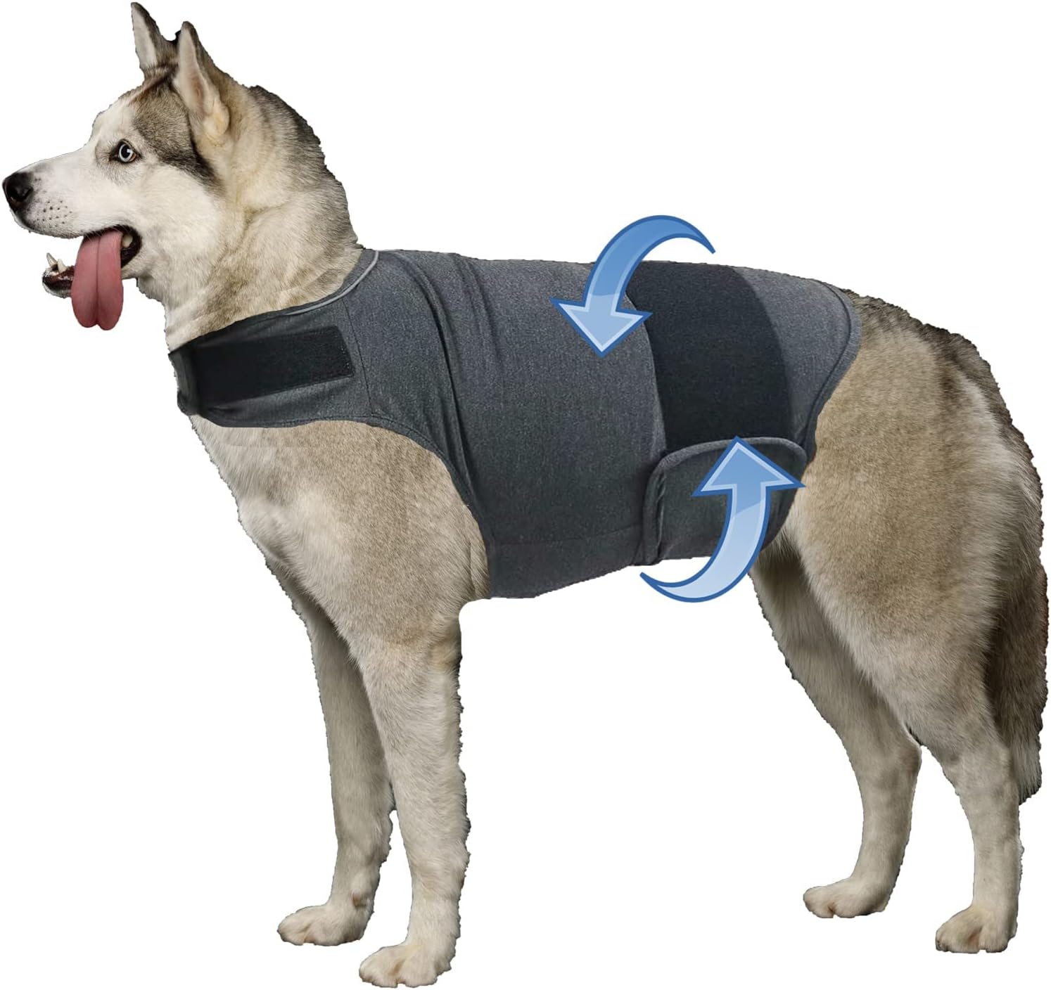 HCHYEY Dog Anxiety Jacket, Skin-Friendly Dog Calming Shirt