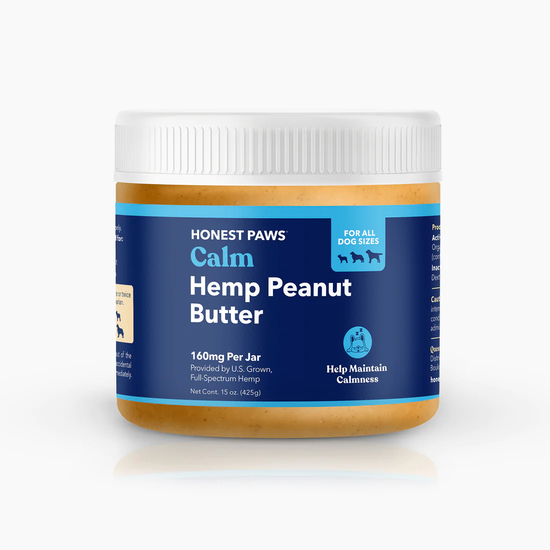 Honest Paws Calm Hemp Peanut Butter