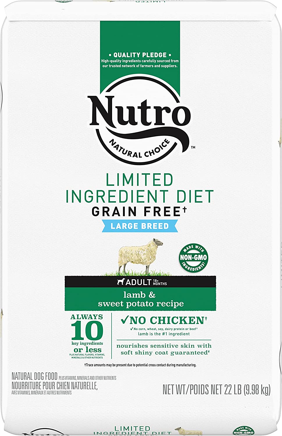 Nourriture sèche pour chiens Nutro Limited Ingredient Diet